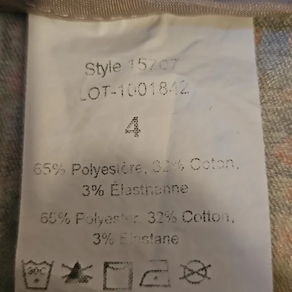 Lisette multi colored mini skirt - Picture 3 of 6